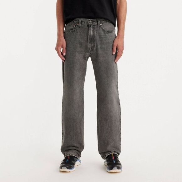 Open Box - Levi's -  Men's 565 Loose Straight Fit Jea Black Wash - Picture 1 of 3